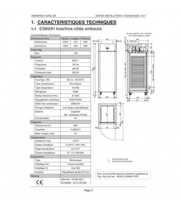 Armoire Positive Int Ext Inox Lt Emboutis R Foster