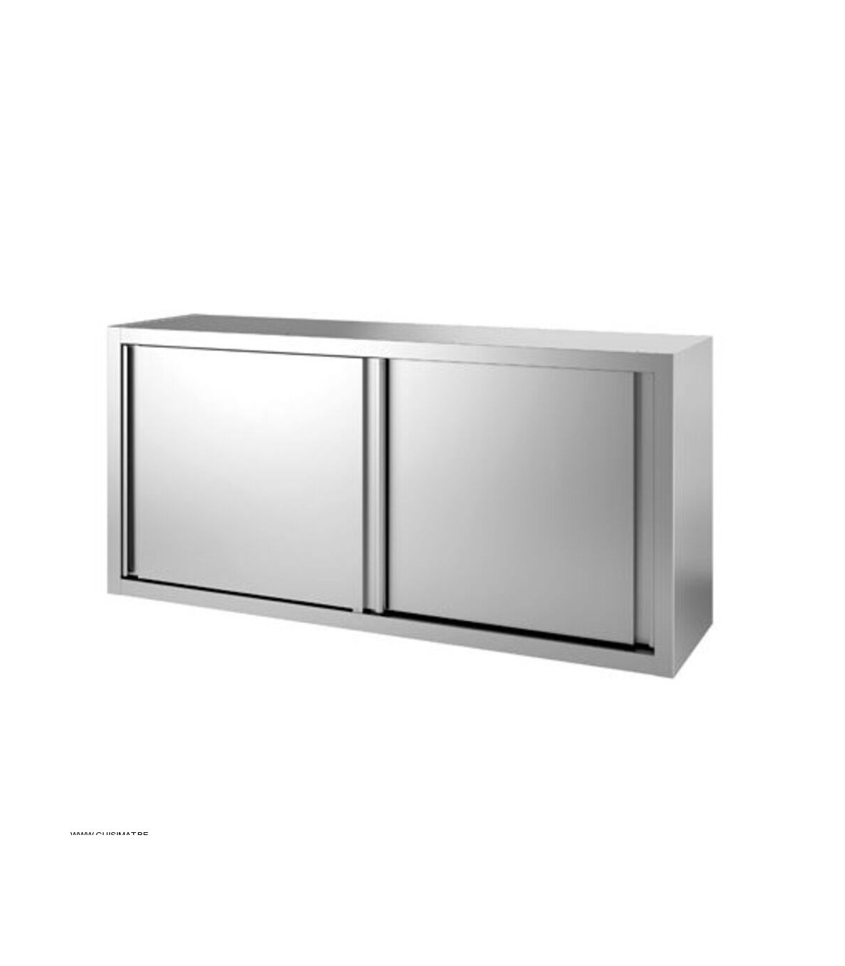 ARMOIRE MURALE 2 PORTES COULISSANTES 1600X400X660 AISI 304 dans ARMOIRES
