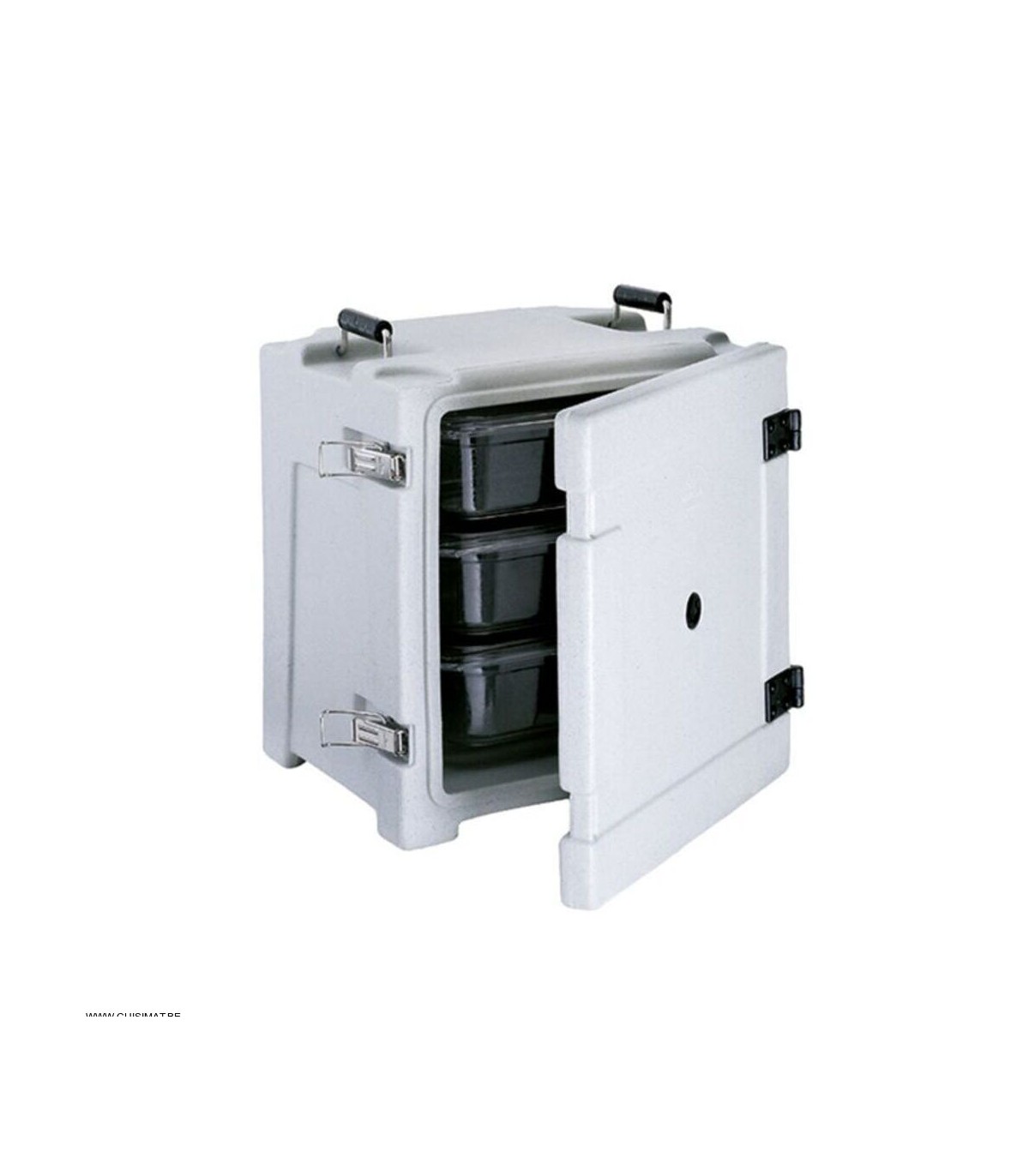 CONTENEUR ISOTHERME AF6 30.5L BLANC CHARGEMENT LATÉRALE THERMAX MELFORM dans BOX ISOTHERMES