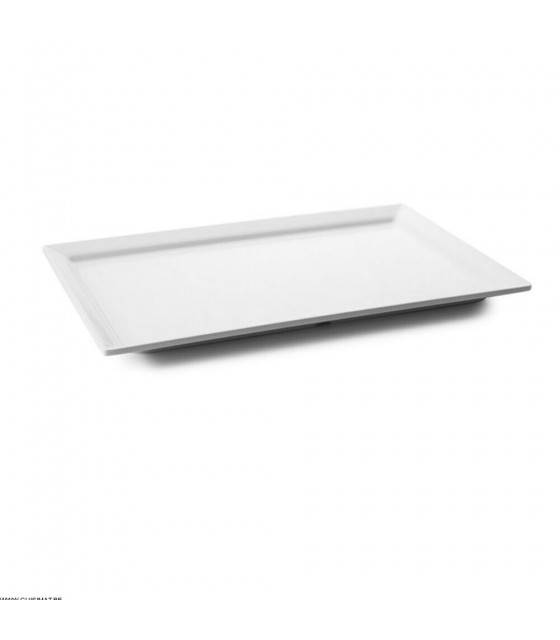 PLATEAU MELAMINE CLASICA BLANC 53X3 LACOR dans PRESENTATION