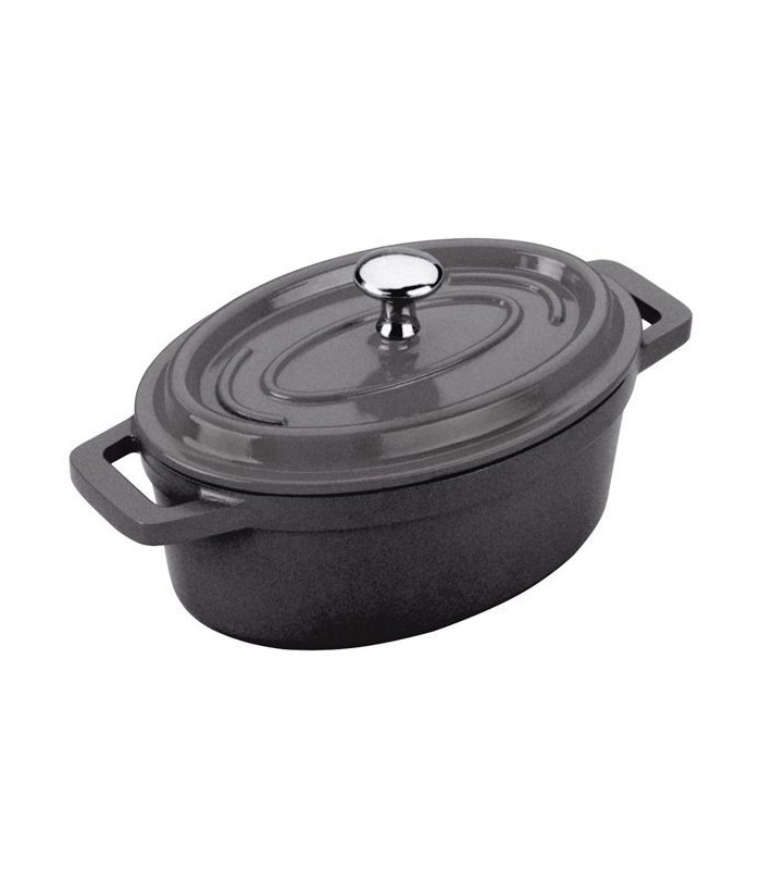 MINI COCOTTE OVALE 12X8.5CM - 25CL LACOR dans COCOTTES