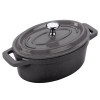 MINI COCOTTE OVALE 12X8.5CM - 25CL LACOR dans COCOTTES