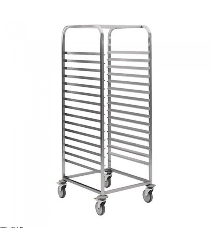 CHARIOT INOX 17 NIVEAUX 60*40 PASTRYNORM CUISIMAT dans CHARIOT DE DEBARRASSAGE