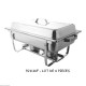CHAFING DISH ECONOMY 6 PIECES MAXPRO