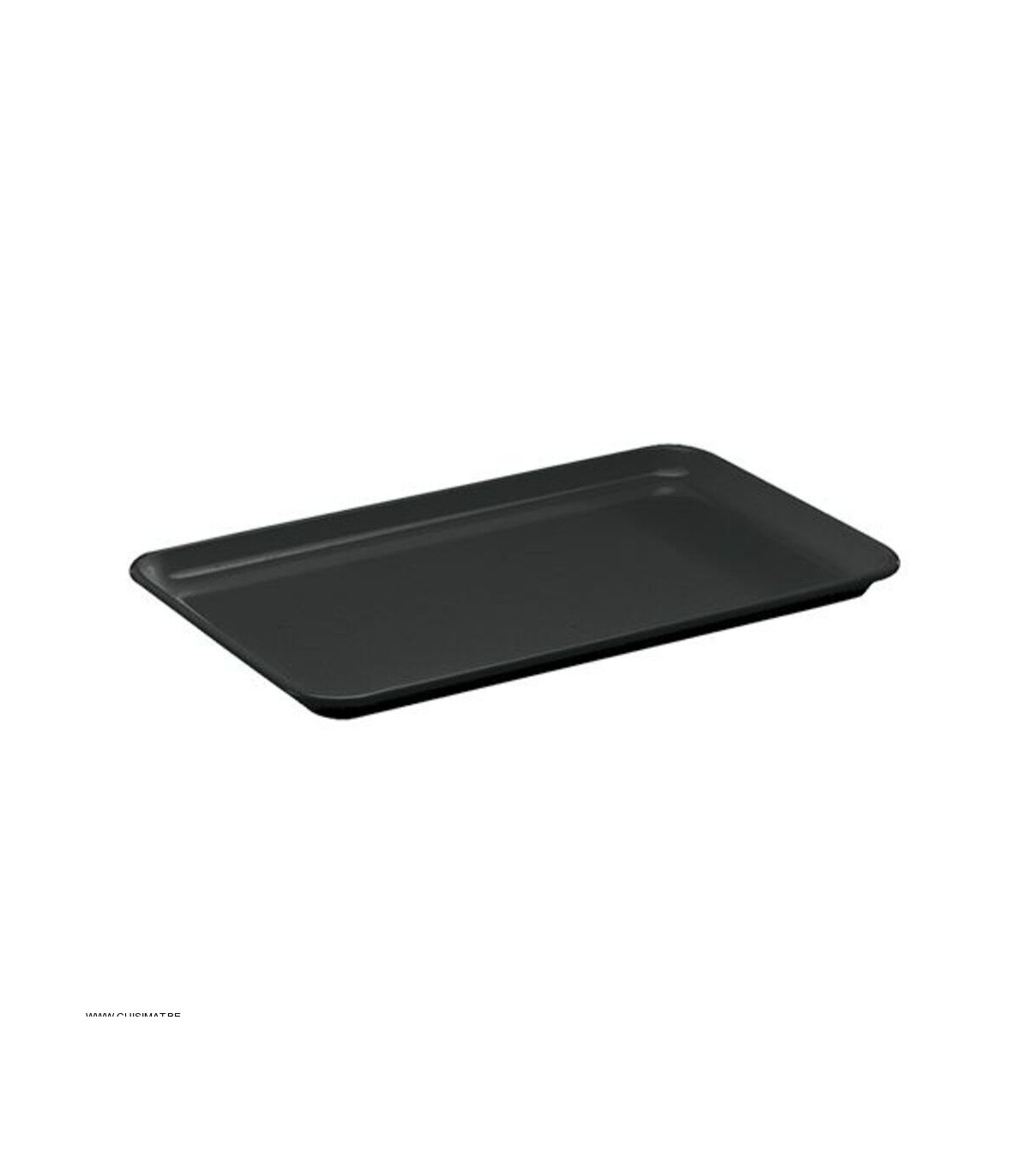 PLATEAU NOIR MELAMINE 350X240X17MM 1312 WACA dans MELAMINE