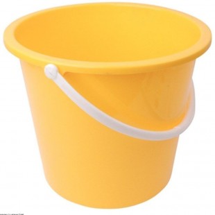 EOL  SEAU JAUNE 10 LITRES CUISIMAT dans SEAU