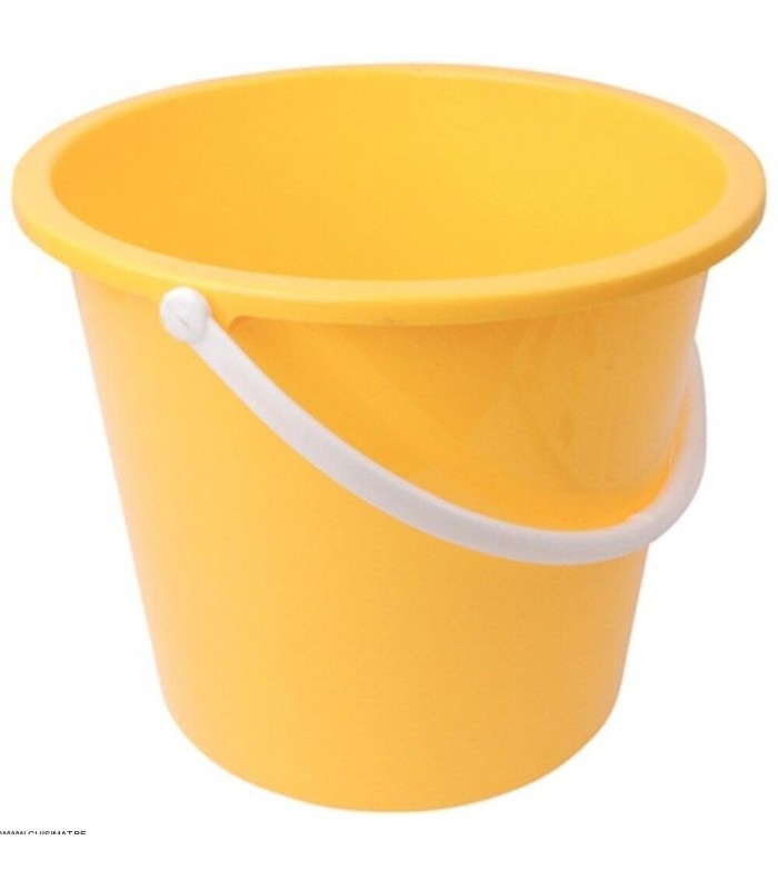 EOL  SEAU JAUNE 10 LITRES CUISIMAT dans SEAU