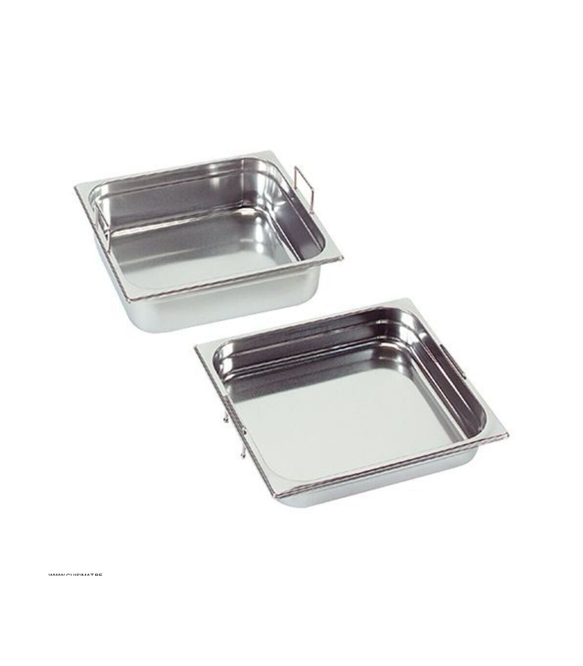 BAC GN 2/3 AVEC POIGNEES EN 100MM CUISIMAT dans BACS GASTRONORM ANTI-ADHESIF