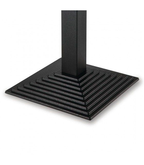 PIED DE TABLE BASSE EN FONTE CARRE EFFET ESCALIER dans TABLE EN KIT