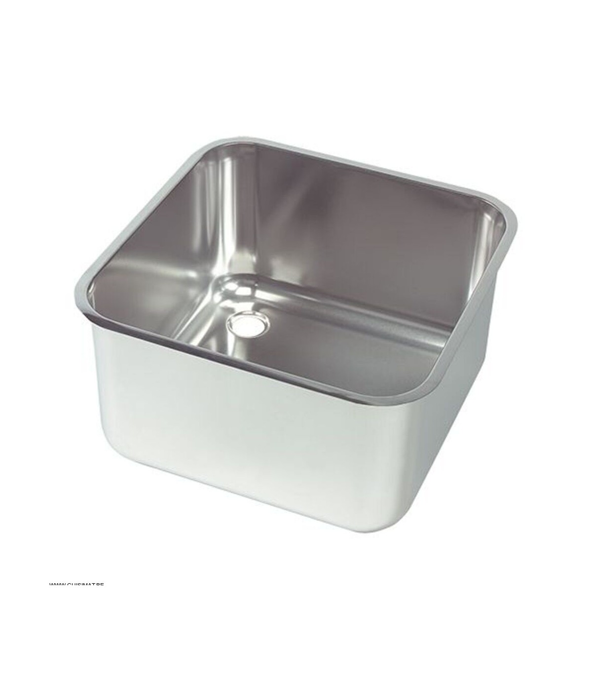 Evier Inox PLANET Encastrable Inlav 40 + Couvercle