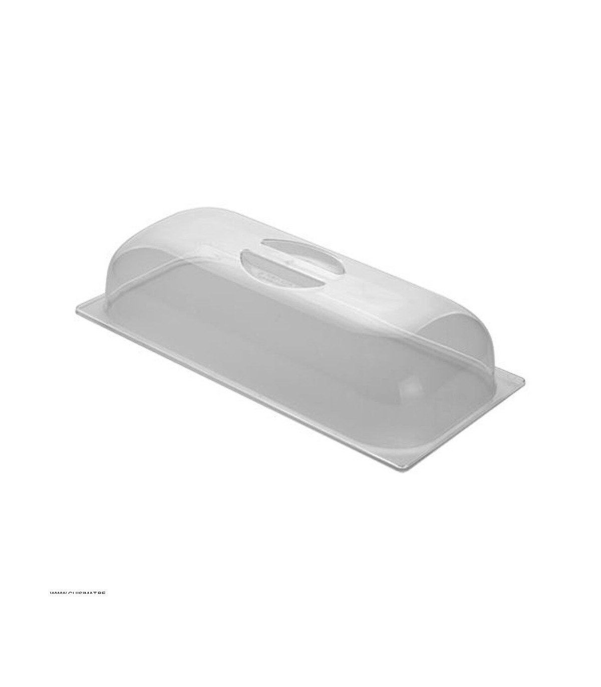 COUVERCLE EN POLYCARBONATE POUR BAC A GLACE DE 36*16.5CM CUISIMAT dans BACS A GLACE