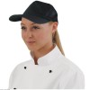 CASQUETTE NOIRE BASEBALL CHEFWORKS dans TOQUES ET CASQUETTES