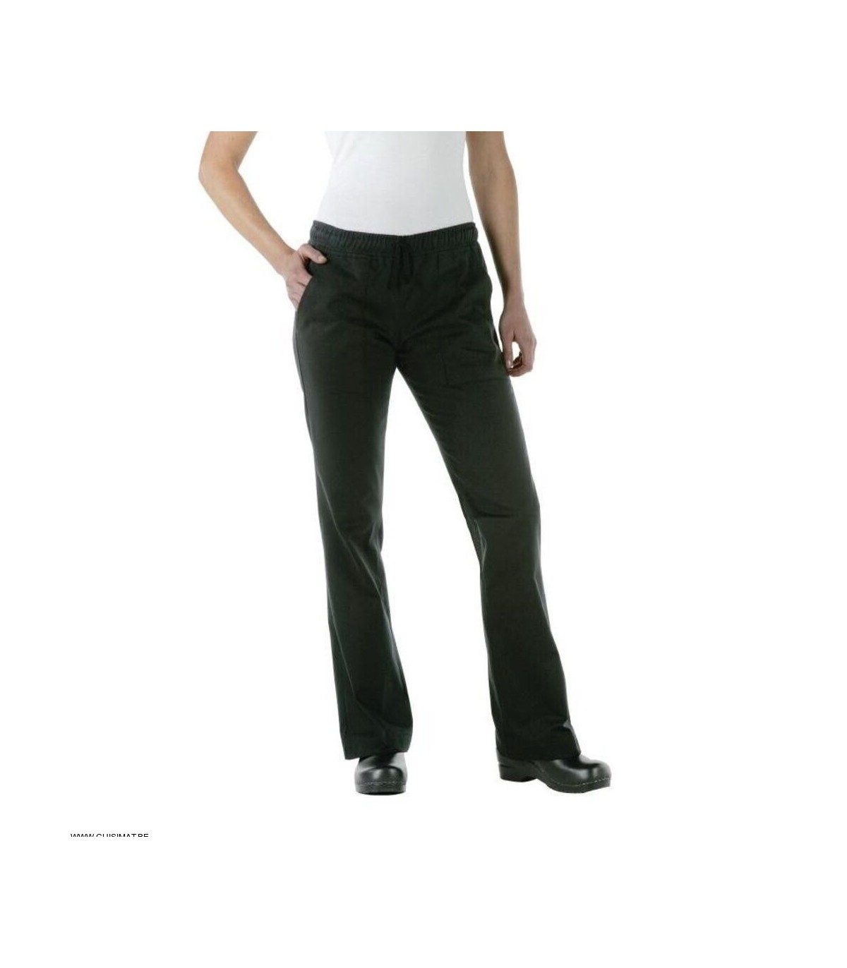 EOL  PANTALON DE GRAND CHEF POUR DAMES TAILLE S CHEFWORKS dans DAME