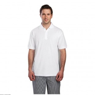 POLO BLANC TAILLE M  CHEFWORKS