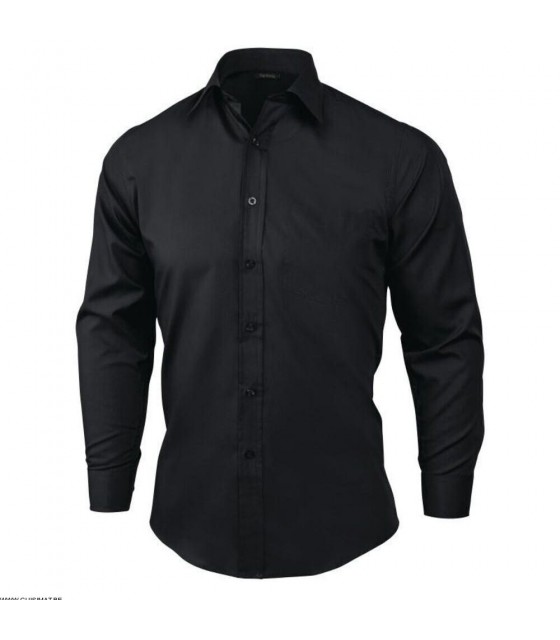 EOL  CHEMISE MIXTE NOIRE TAILLE L UNIFORMWORKS dans CHEMISES