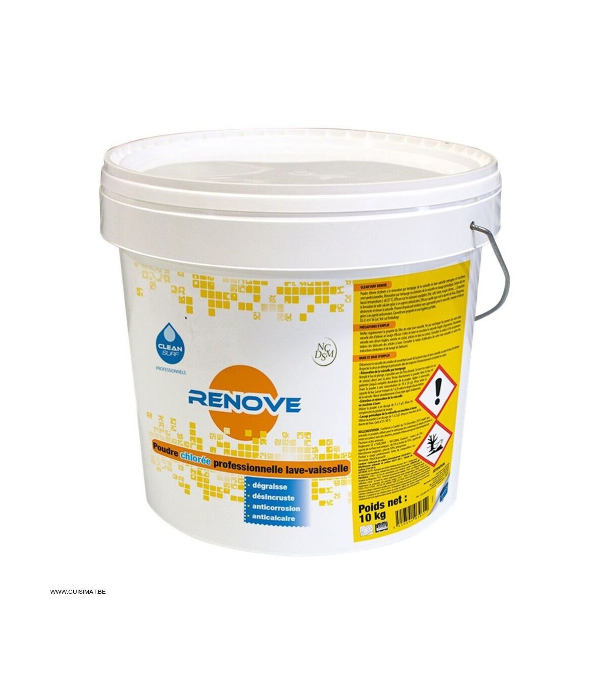 EOL  POUDRE VAISSELLE 10KG STAR CUISINE ---  006713GF dans LAVE VAISSELLE