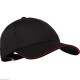 CASQUETTE COOLVENT BORD ROUGE