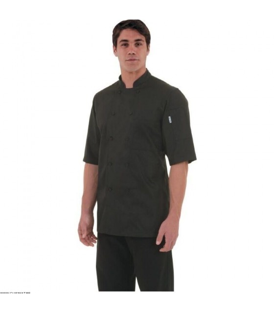 VESTE DE CUISINIER MONTREAL NOIRE TAILLE M CHEF WORKS dans VESTE