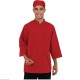 VESTE CHEF COLORS ROUGE TAILLE M CHEFWORKS
