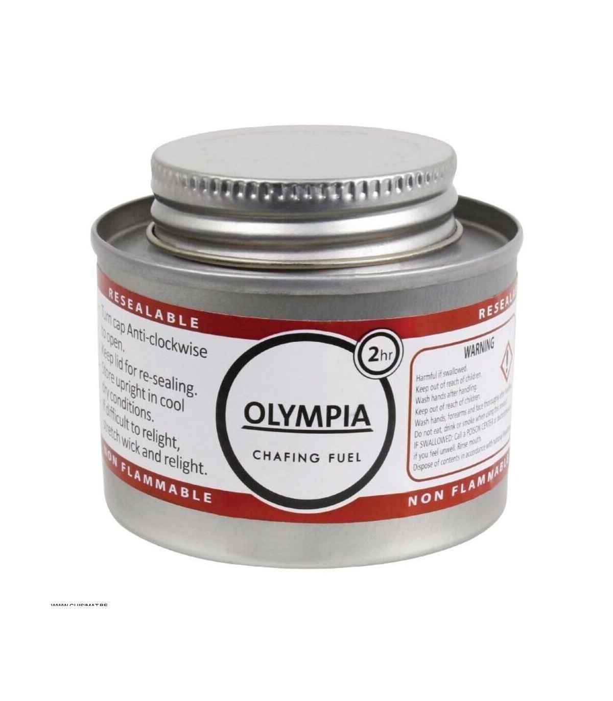 Pâte Combustible Gel 2x200g Pour Réchaud De Buffet - Brûle 2,5h Sans Fumée, Pour Chauffe-plats