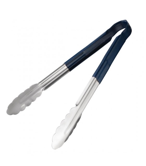 PINCE DE SERVICE BLEUE 30CM dans USTENSILES DE SERVICE