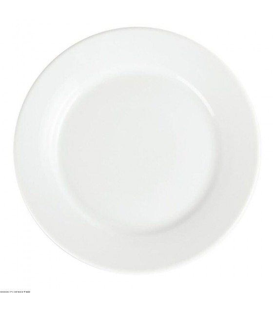 ASSIETTE BORD LARGE Ø25CM 12 PIECES OLYMPIA dans OLYMPIA