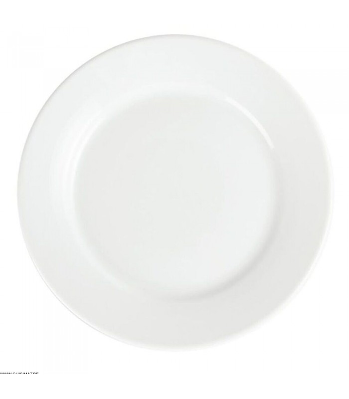 ASSIETTE BORD LARGE Ø25CM 12 PIECES OLYMPIA dans OLYMPIA