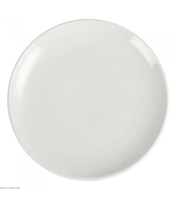 ASSIETTE COUPE OLYMPIA BLANC 31 CM  PRIX PAR 6 PIECES  OLYMPIA PORCELA dans OLYMPIA