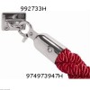 CORDON ROUGE ET CHROME POUR 988916HH ET 970970489HH dans SIGNALISATION