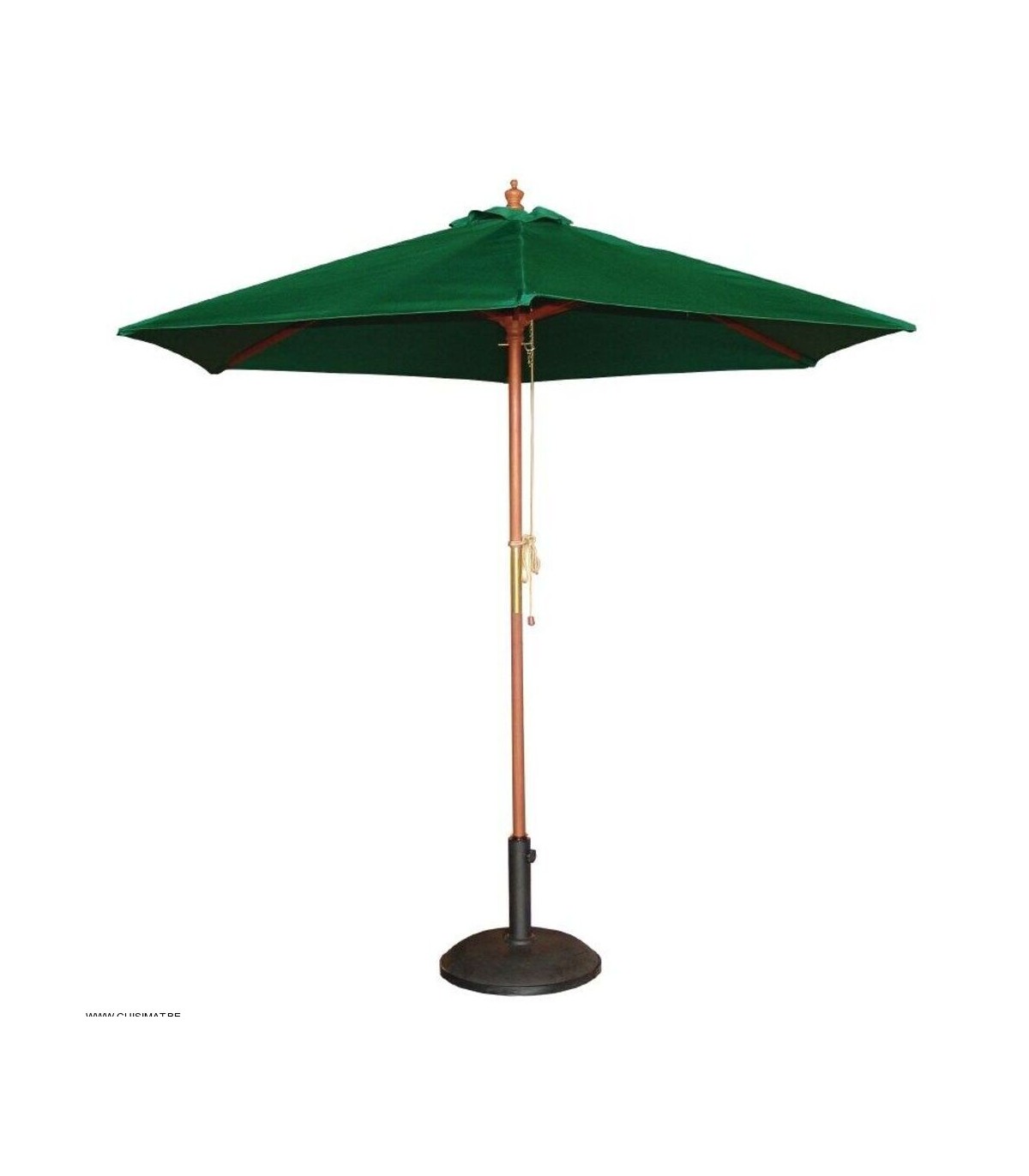 PARASOL VERT Ø3M BOLERO dans PARASOL