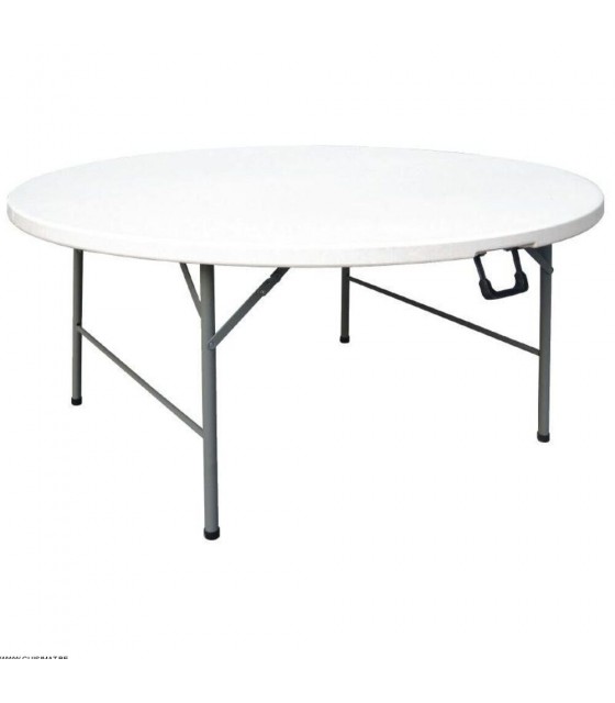 TABLE RONDE PLIANTE Ø1.52M dans TABLE PLIANTE