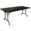 TABLE NOIRE PLIANTE BUFFET 1.83M dans TABLE PLIANTE