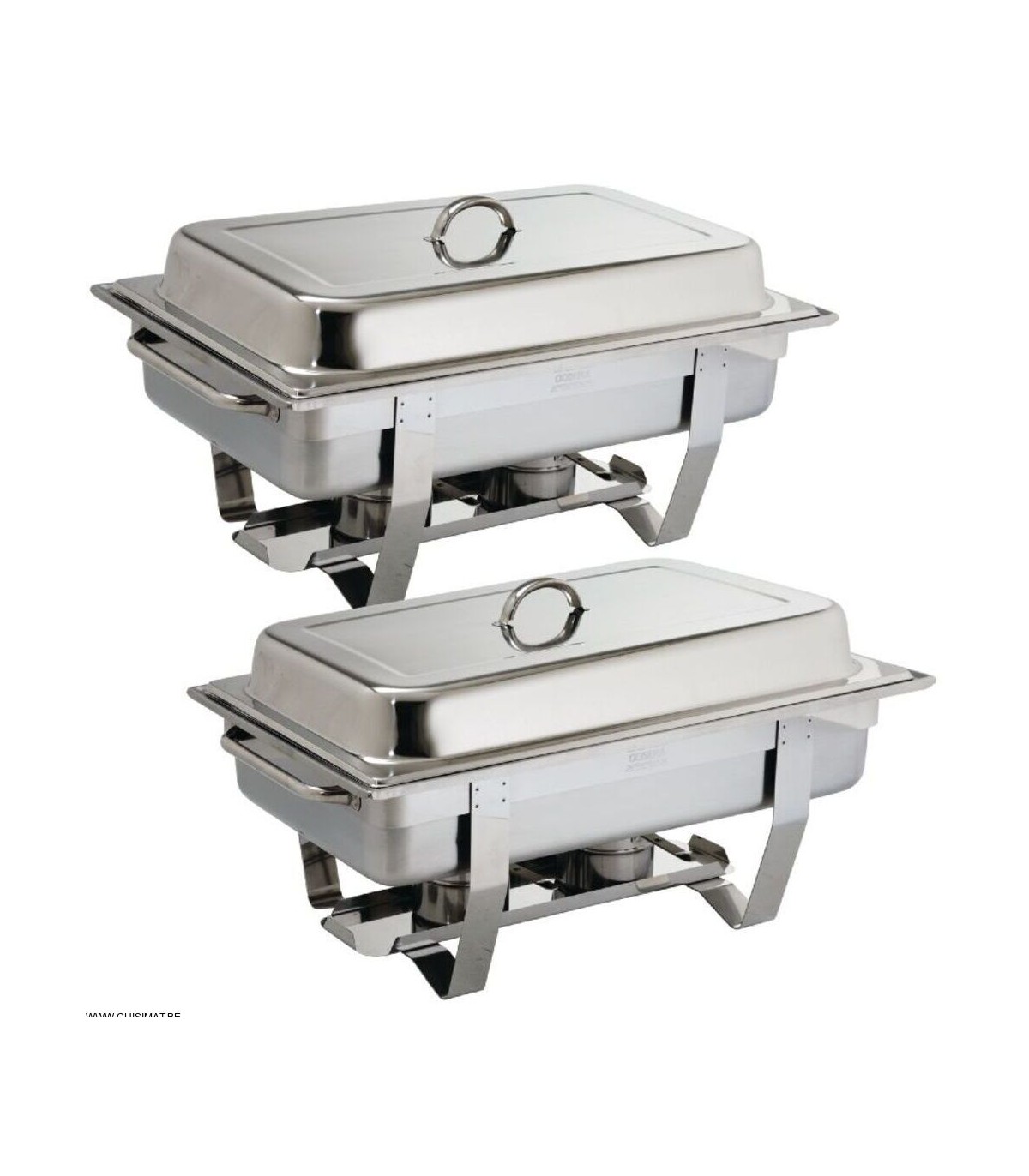 LOT DE 2 CHAFING DISH MILAN ECONOMIQUE CUISIMAT dans CHAFING DISHES