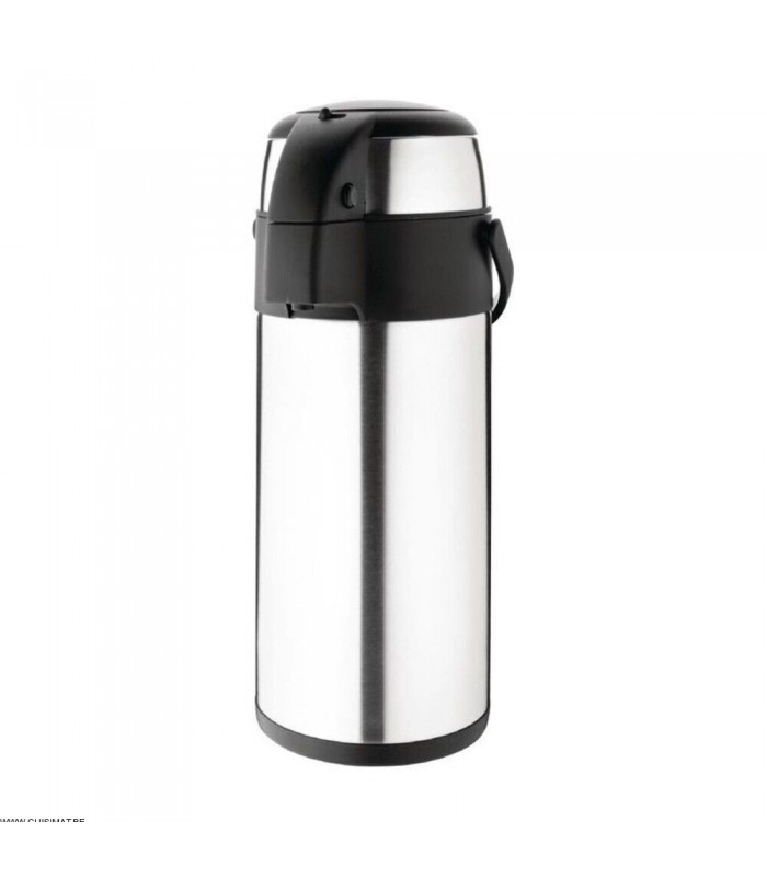 THERMO INOX AVEC POMPE 5LT dans BOUTEILLES ISOTHERMES