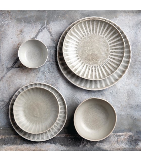 EOL  ASSIETTE PLATE 28CM CORALLITE 6 PIECES dans CORALLITE