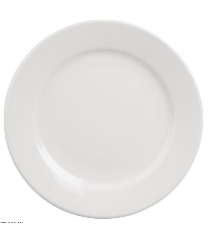 ASSIETTE BORD LARGE Ø23CM PAR 12 PIECES ATHENA HOTELWARE dans ATHENA