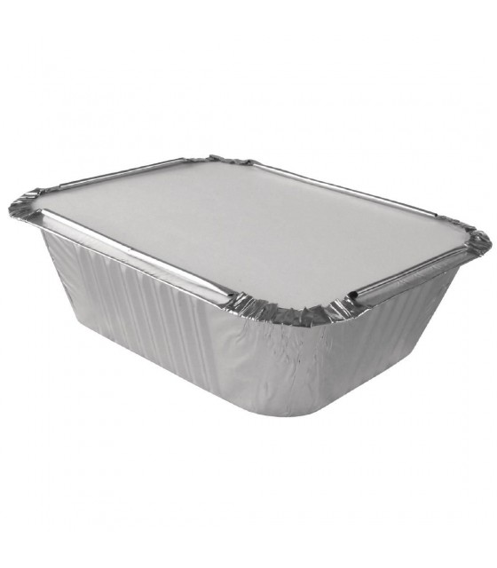 COUVERCLE CARTON POUR 970971951H PAR 500 PIECES CUISIMAT dans EMBALLAGE EN ALUMINIUM