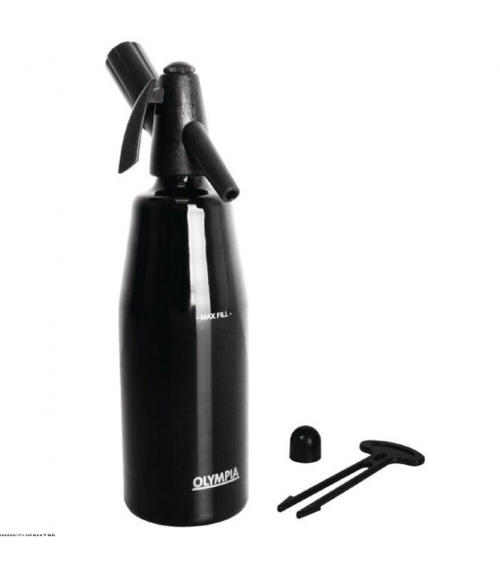 SIPHON A EAU DE SELTZ NOIR 1LT dans COCKTAILS