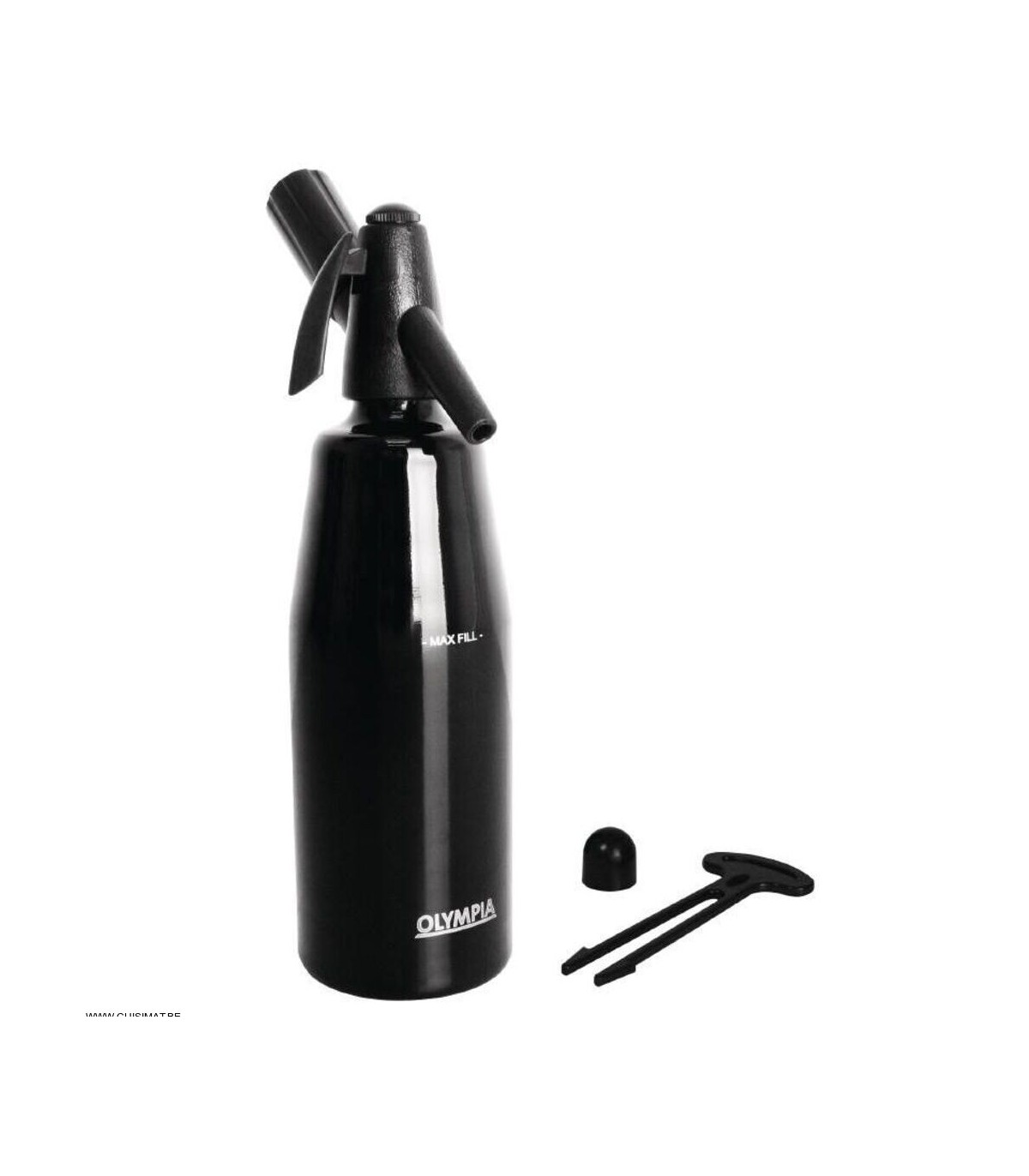 SIPHON A EAU DE SELTZ NOIR 1LT dans COCKTAILS