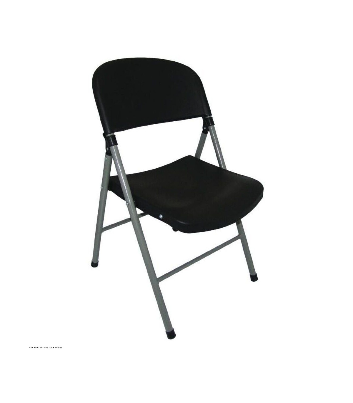 CHAISE PLIABLE NOIRE 2 PIECES dans CHAISES