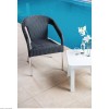 CHAISE EN ROTIN SYNTHETIQUE PAR 4 dans CHAISES