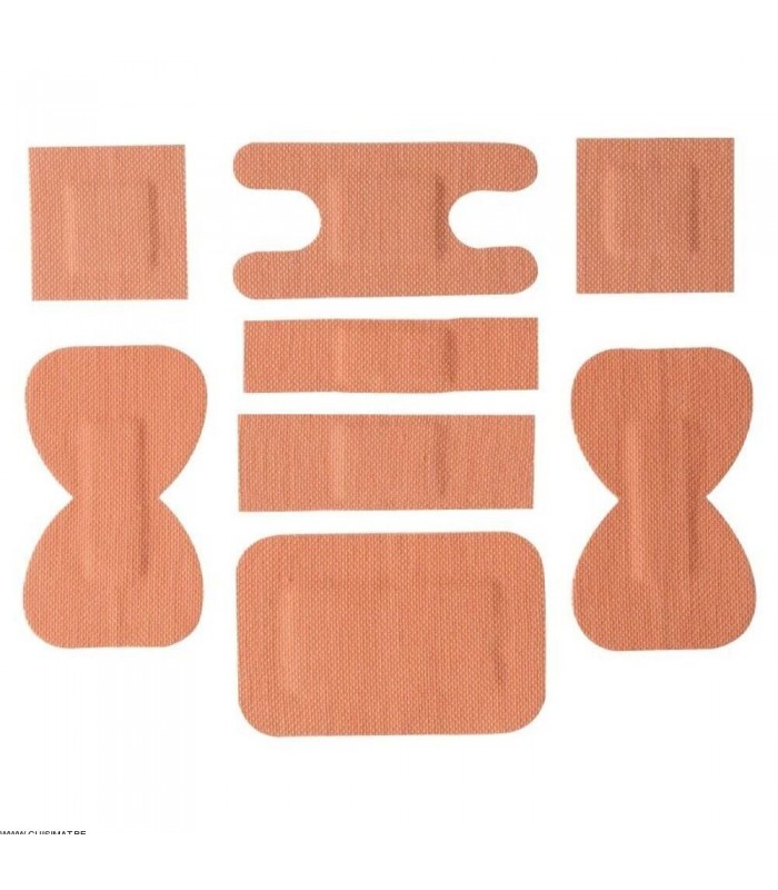 EOL  ASSORTIMENT DE PANSEMENTS EN TISSU 100 PIECES dans PREMIERS SOINS