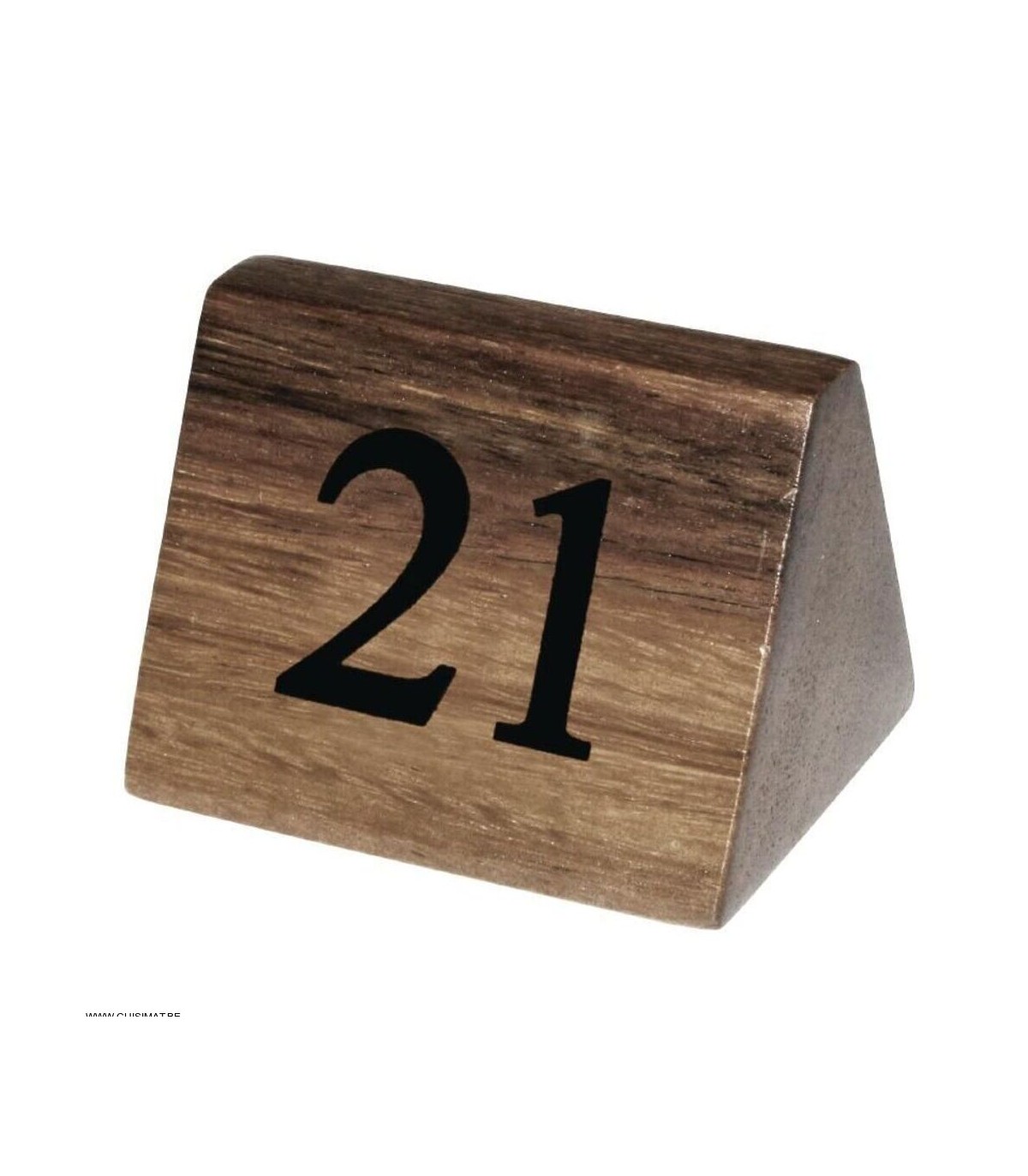 NUMEROS DE TABLE EN BOIS DE 21 A 30 dans SIGNALISATION