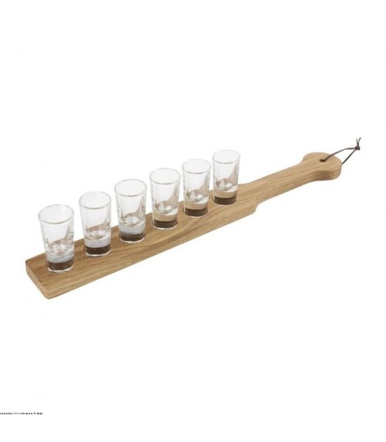 PLANCHE PADDLE 6 SHOOTERS 500MM dans SUPPORT VERRES