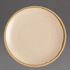 ASSIETTE PLATE Ø280MM 4 PIECES SABLE OLYMPIA KILN dans OLYMPIA