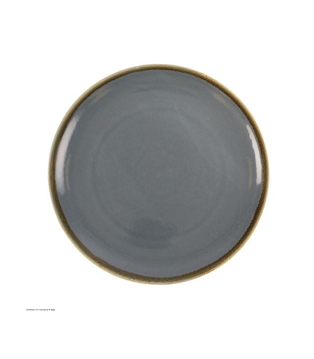 ASSIETTE PLATE Ø280MM 4 PIECES OCEAN OLYMPIA KILN dans OLYMPIA