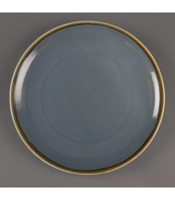 ASSIETTE PLATE Ø280MM 4 PIECES OCEAN OLYMPIA KILN dans OLYMPIA