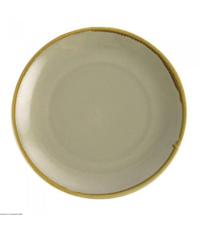 ASSIETTE PLATE Ø280MM 4 PIECES MOUSSE OLYMPIA KILN dans OLYMPIA