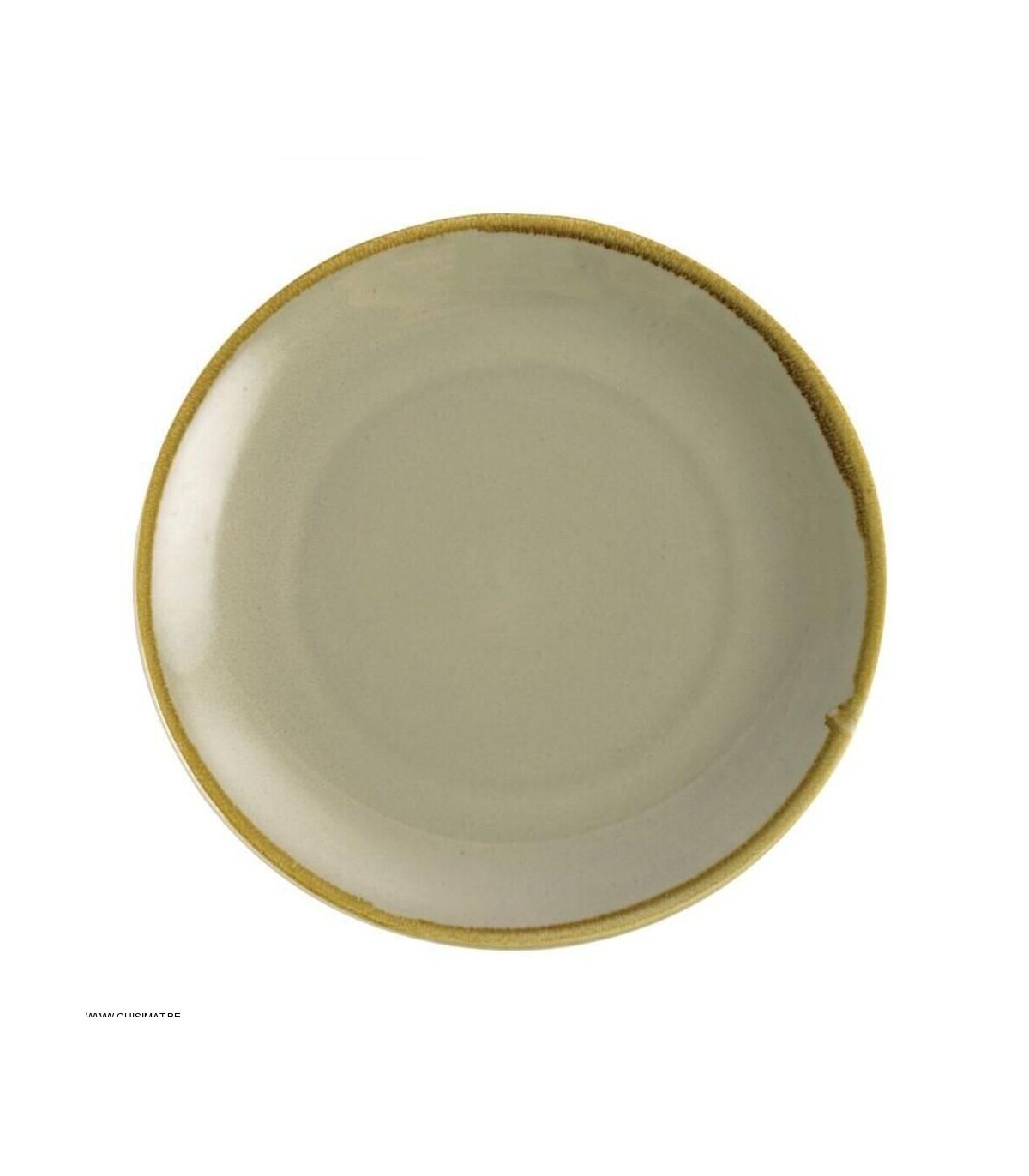 ASSIETTE PLATE Ø280MM 4 PIECES MOUSSE OLYMPIA KILN dans OLYMPIA