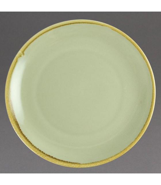 ASSIETTE PLATE Ø280MM 4 PIECES MOUSSE OLYMPIA KILN dans OLYMPIA